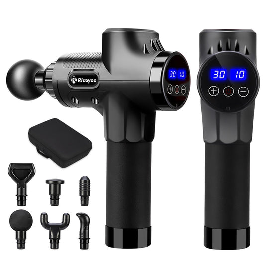 High frequency Massage Gun Muscle Relax Body Relaxation Electric Massager with Portable Bag Therapy Gun for fitness